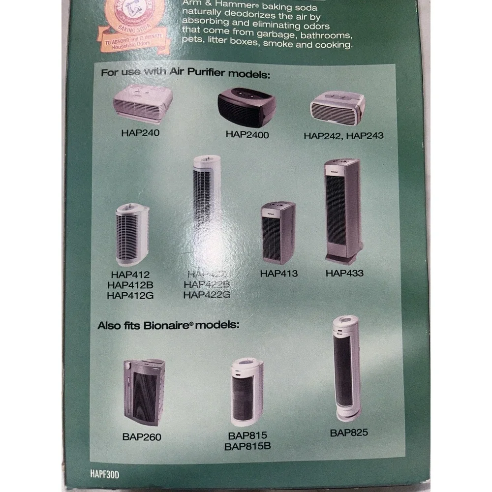 Holmes HAPF30D HEPA Filter 2 Pack Fits HAP240 HAP422 HAP413 Bionaire